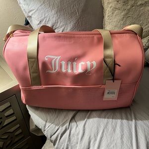 Juicy Couture Pink Icing Shout it Out Duffle Weekender Bag